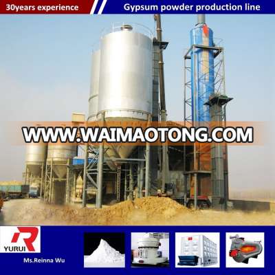 small manufacturing plant plaster of paris production line